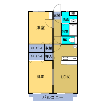 アクエリアス丸井 間取り