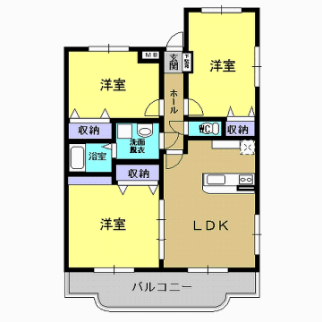 Y＆MアグリザードⅡ 間取り