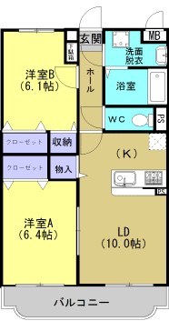リリアコート 間取り