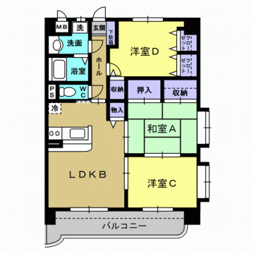 リリアコート 間取り