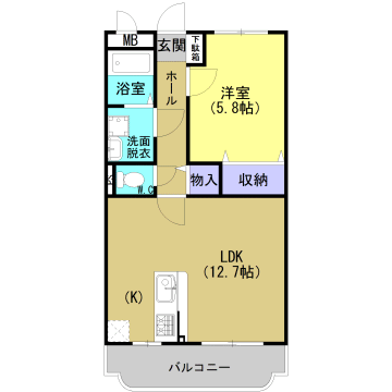 Y＆M　ディア古河 間取り