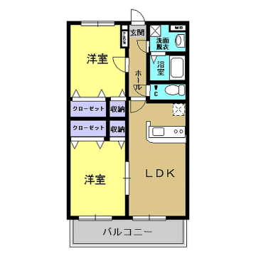 ピュア・クレール 間取り