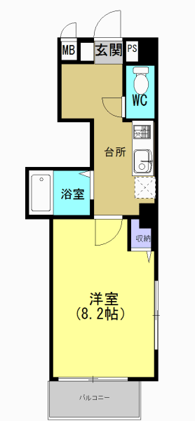 フォレスト優 間取り