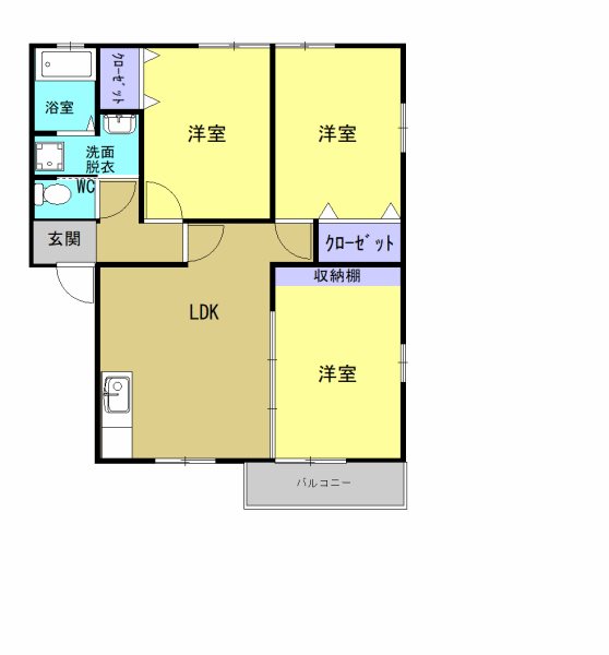 サンライズⅡ 間取り