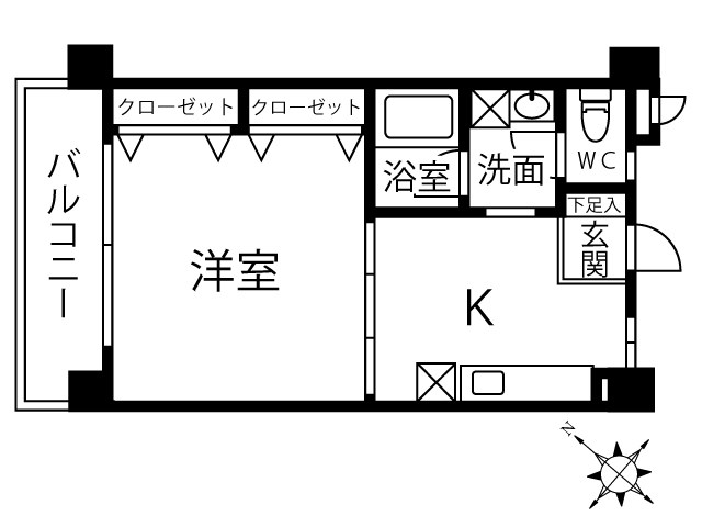 アムールKM 間取り