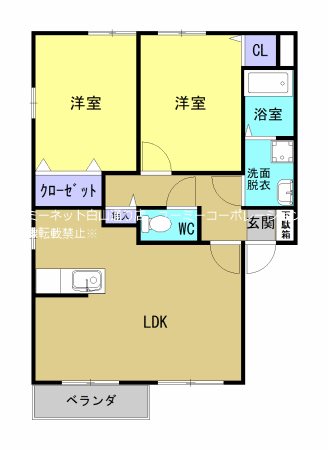 サンライズⅢ 間取り