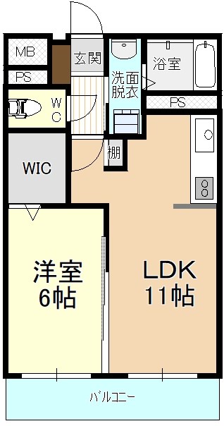ムゲンハイツ下戸祭 間取り