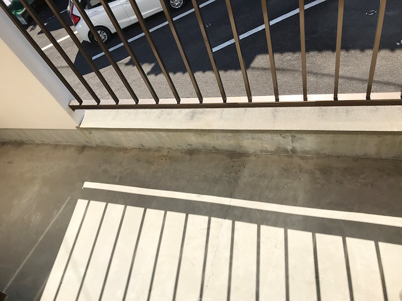 カミーリアアイラ ベランダ