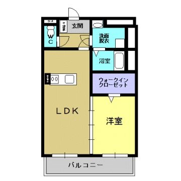 MR姶良Ⅲ 間取り