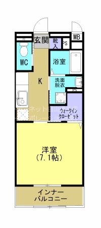 Amenity K 間取り