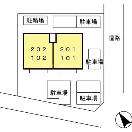 ウィルモアシュテアン 駐車場