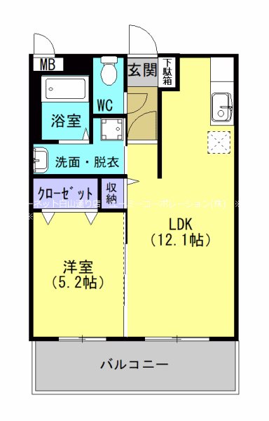 アルカディア 間取り