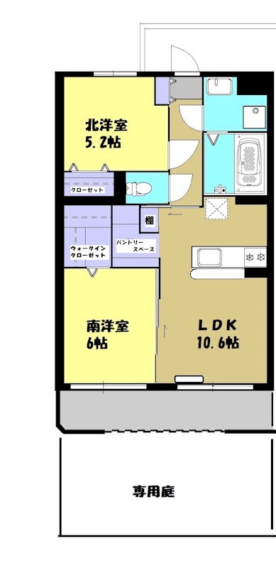 crea　M 間取り