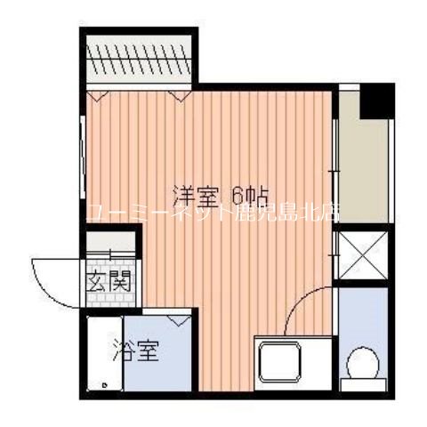 スプリングハイツ中洲 間取り