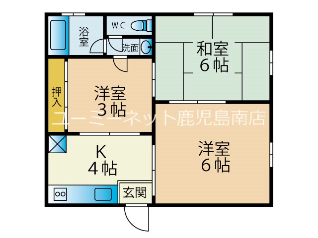 エトワール紫原 間取り
