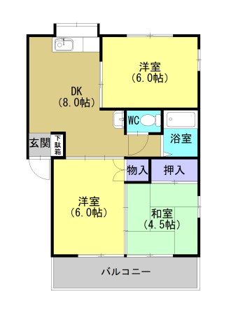 ウィングヒルズ 間取り