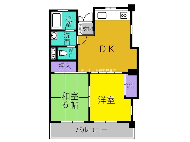 第２鶴栄ビル 間取り