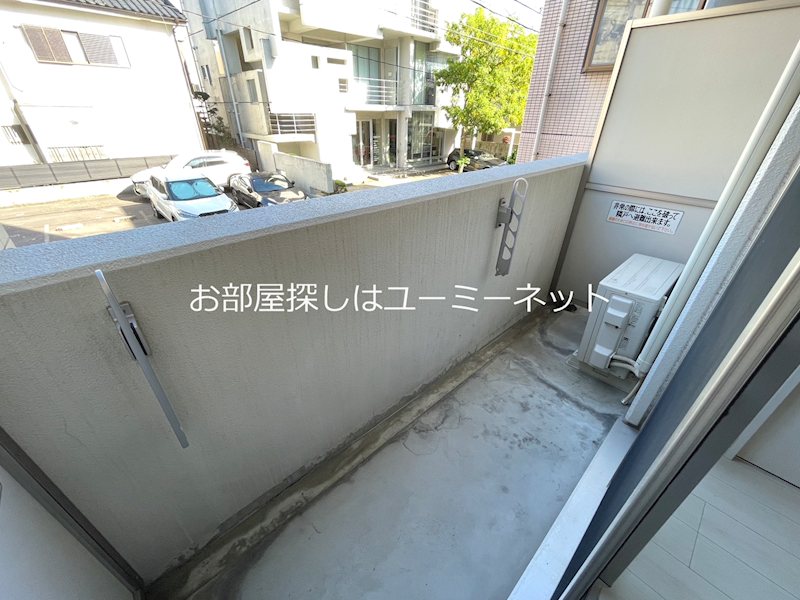 グランヴェルデ上荒田 ベランダ