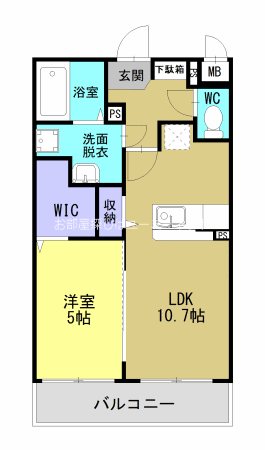 クレスト伊集院 間取り