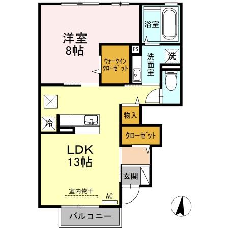 ソシアメゾン中山 間取り