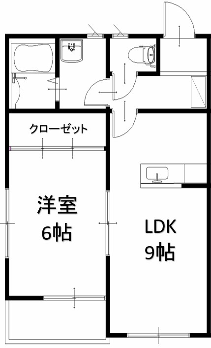 サンハイツ片柳 間取り