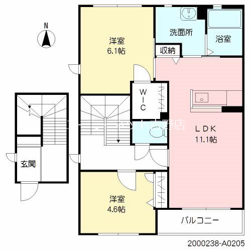 ヴィラーチェ花水木 間取り
