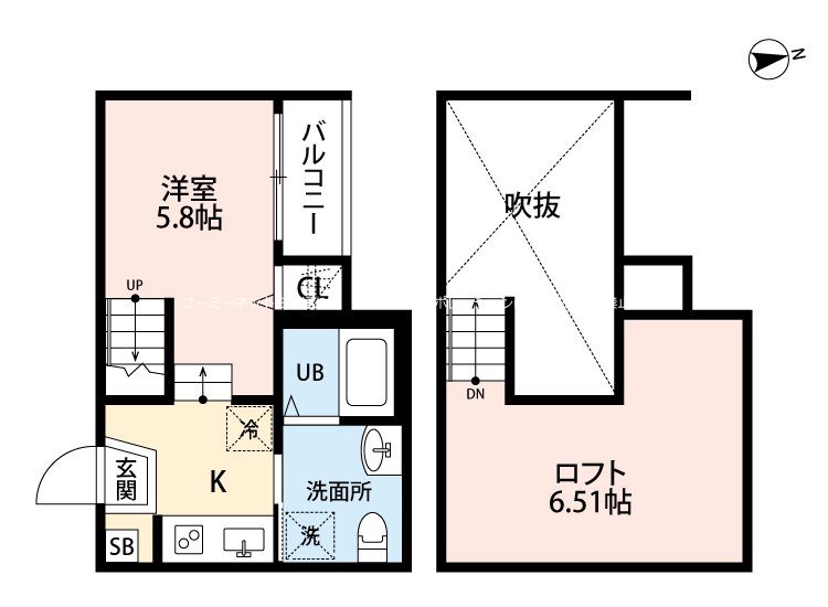 フォンターナ島崎 間取り