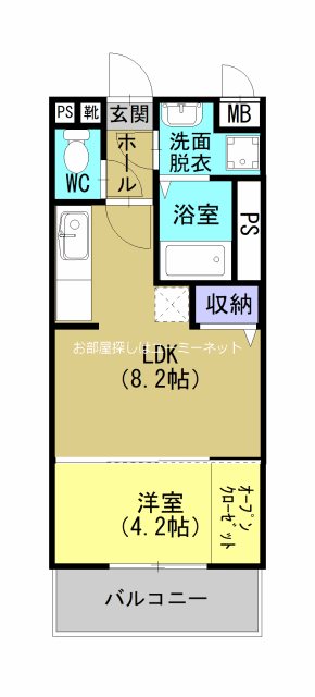 Ark Place Ⅱ 間取り