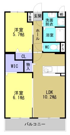 ＬＩＶＥ Ⅱ 間取り