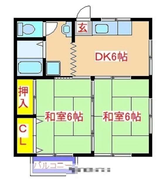 鹿児島県姶良市西餅田 間取り