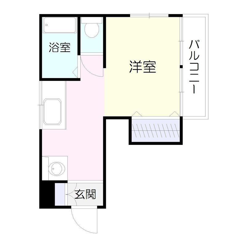スプリングハイツ中洲 間取り