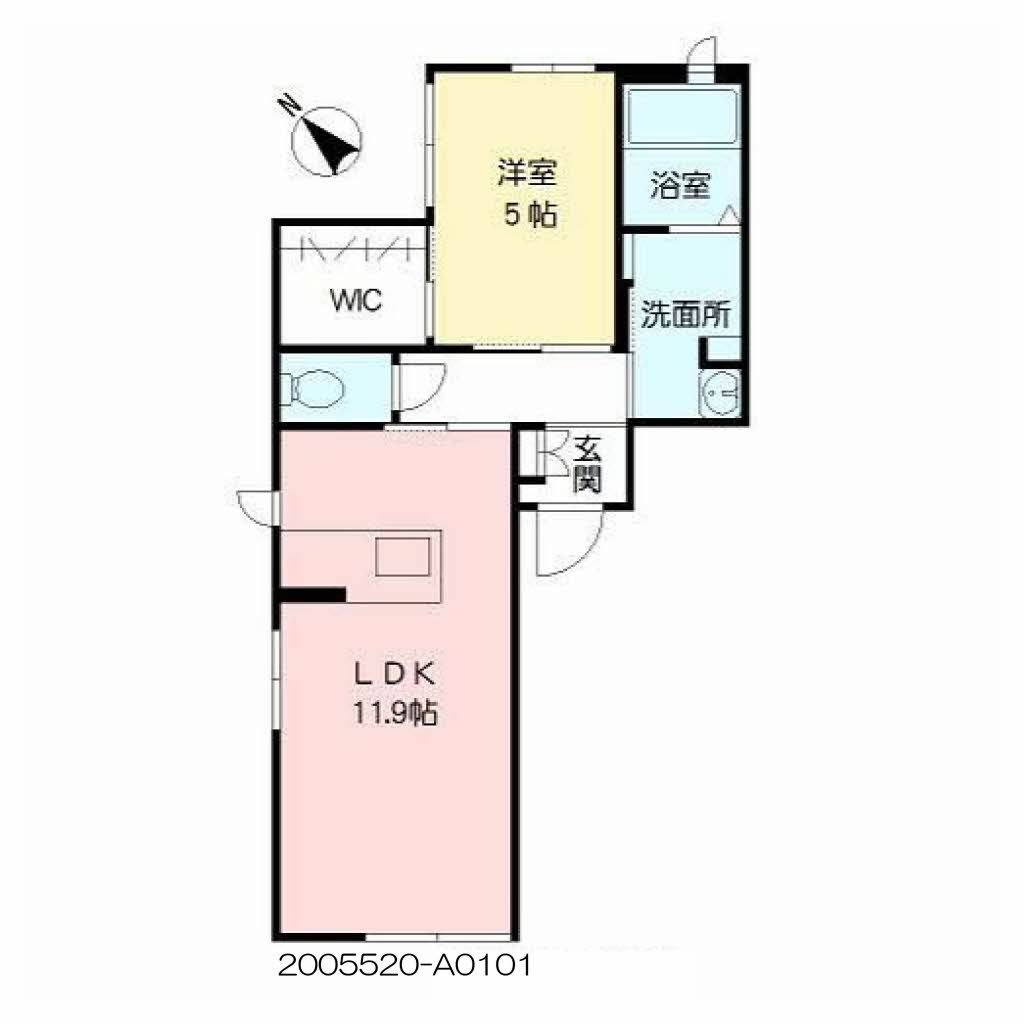 カリーノ．Ｎ 間取り
