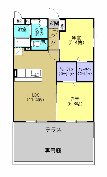 RISE　CASA 間取り