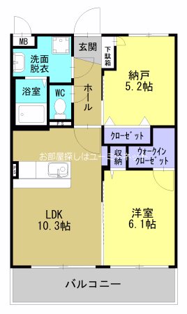 ＴＨＥ・ＧＡＲＤＥＮ 間取り