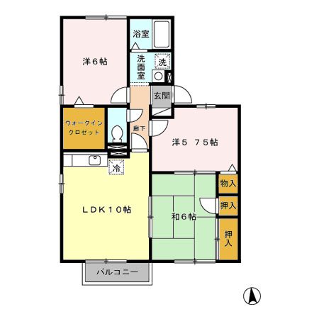セジュール雅 間取り