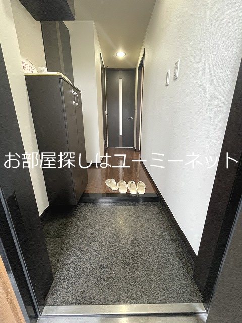 クレシア 玄関