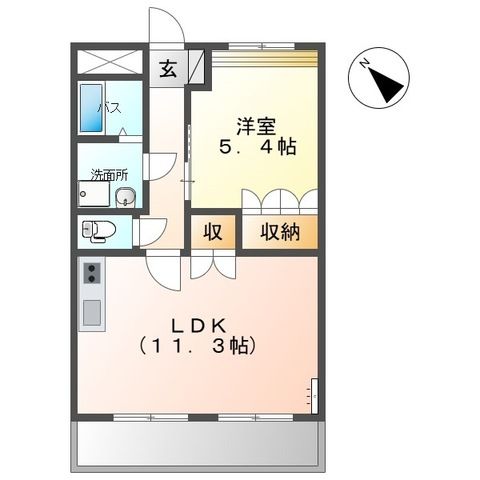 アンソレイユ 間取り
