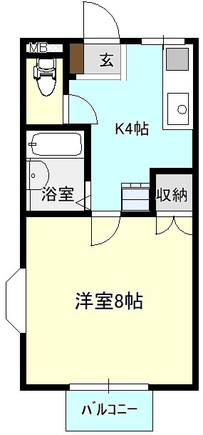 ハッピーハイツ 間取り