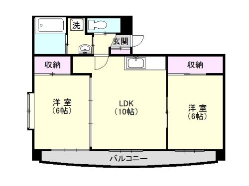フェリーチェ　桂 間取り