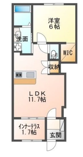 Ａ・グランドパレスⅡ 間取り