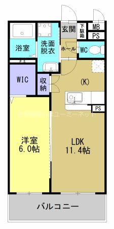 ラフィーネさつま 間取り