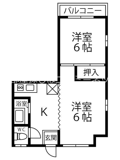 オリエンタルハイツ 間取り
