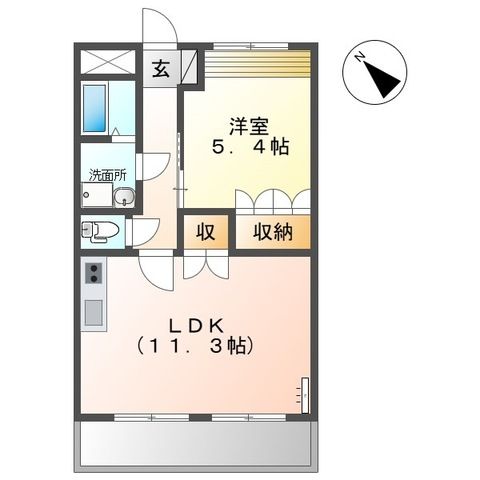 アンソレイユ 間取り