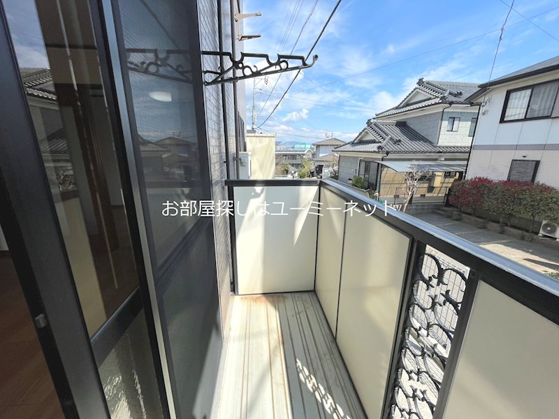 クローバーズヒル田上台 ベランダ