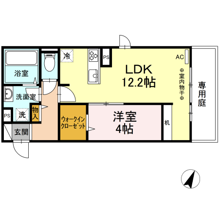 アルバルーチェ黒髪 間取り