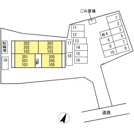 アルバルーチェ黒髪 間取り