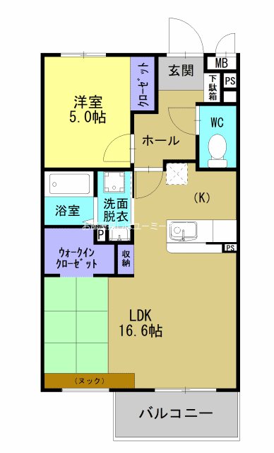 maison de tetoⅡ 間取り