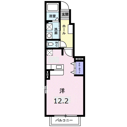 エレガンソーレⅡ 間取り