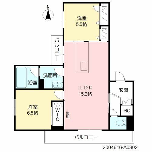サンクフルール 間取り