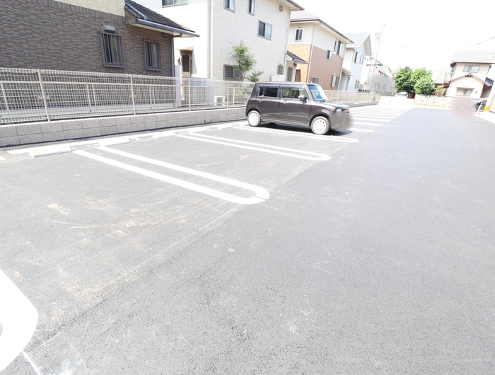 アガパンサス 駐車場
